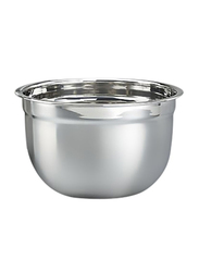 Raj 40cm Steel German Mixing Bowl, SGMB40, 40x19 cm, Silver
