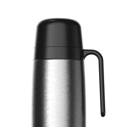 TERMOLAR STAINLESS STEEL R-EOLUTION SILVER VACUUM INSULATED BOTTLE , PORTABLE BOTTLE , INDOOR AND OUTDOOR USE , EASY TO CLEAN 1 LTR, TR57824