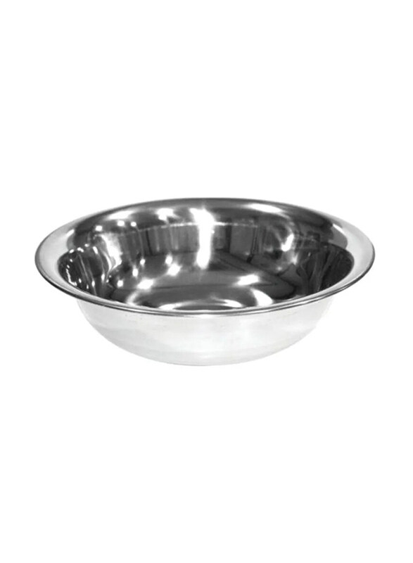 

Raj 24.5cm Stainless Steel Round Bowl, RHB012, Silver