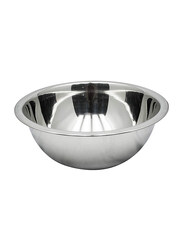 Raj 28cm Steel Fanta Bowl, RFB015, 28x12 cm, Silver