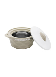 Selvel 1000ml Diamond Casserole, PHPD1.0-BE, Beige