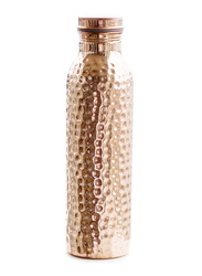 Raj 1 Ltr Copper Water Bottle, TCJ006, Gold