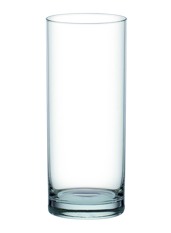 آوشن 355 مل 6-قطع طقم كؤوس من الزجاج, B01213, شفاف