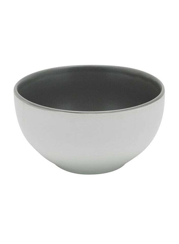 

Kitchen Master 5.5- Inch Luna Stoneware Soup Bowl, SW04LU, White