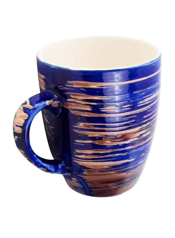 Raj 12oz Stoneware Mug, RS0005-B, Blue