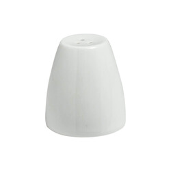 BARALEE SIMPLE PLUS WHITE PEPPER SHAKER, 091903A, (3 HOLES)