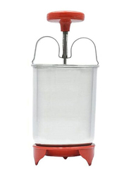 Action Stainless Steel Medu Wada Maker, Silver/Red