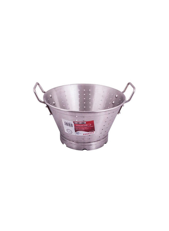 

Universal 32cm Colander with Handle, Silver