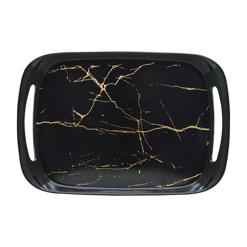 

RK COMFORT TRAY MEDIUM BLACK STATIC GOLD, DWT1073BSG, 14" x 9.6