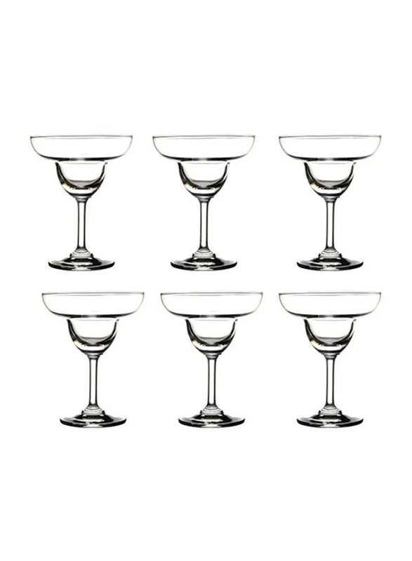 Ocean 6-Piece 13.05cm Classic Margarita Glass Set, 501M07, Clear