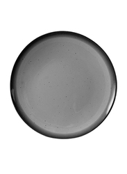 Dinewell 9.5-inch Riva Melamine Round Side Plate, DWP5187RG, Grey