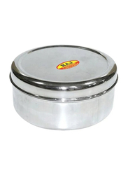 Raj Puri Dabba Food Container, 11 x 5cm, Silver