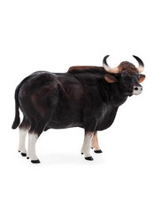Animal Planet Mojo Gaur Bull Deluxe Figure, Ages 3+