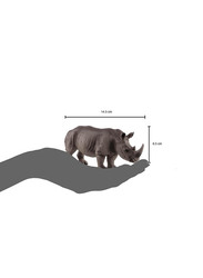 Animal Planet Mojo White Rhinoceros Deluxe Figure, Ages 3+