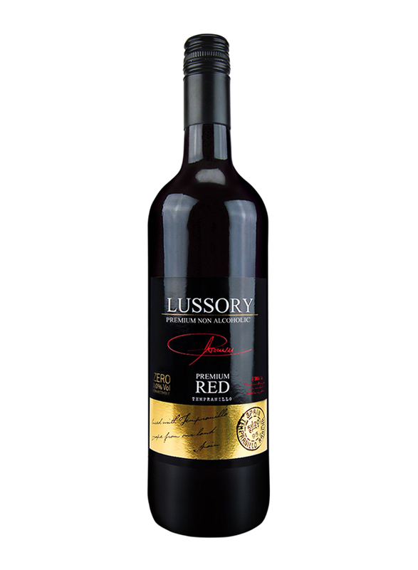 Lussory Non Alcoholic Premium Red Wine, 750ml