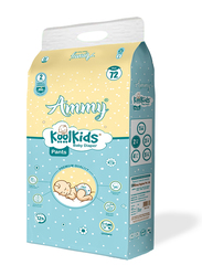 Ammy Koolkids Baby Diaper Pants, Size S, 72 Count