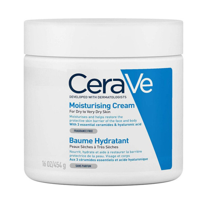 CeraVe Moisturising Cream for Dry to Very Dry Skin 454g