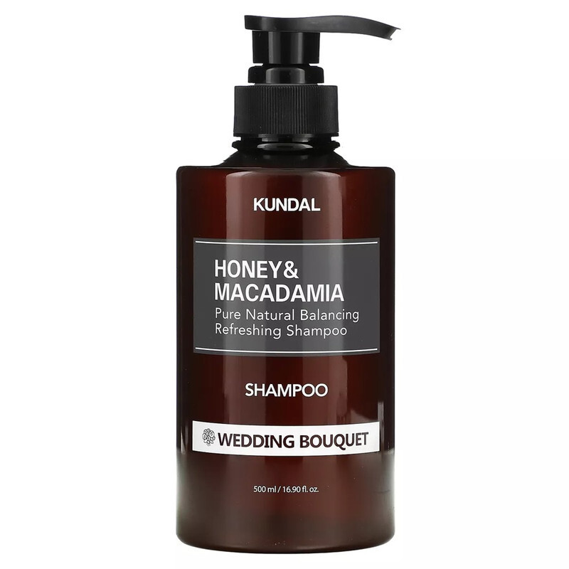 Kundal Honey & Macadamia Nature Shampoo 500 mL - Wedding Bouquet