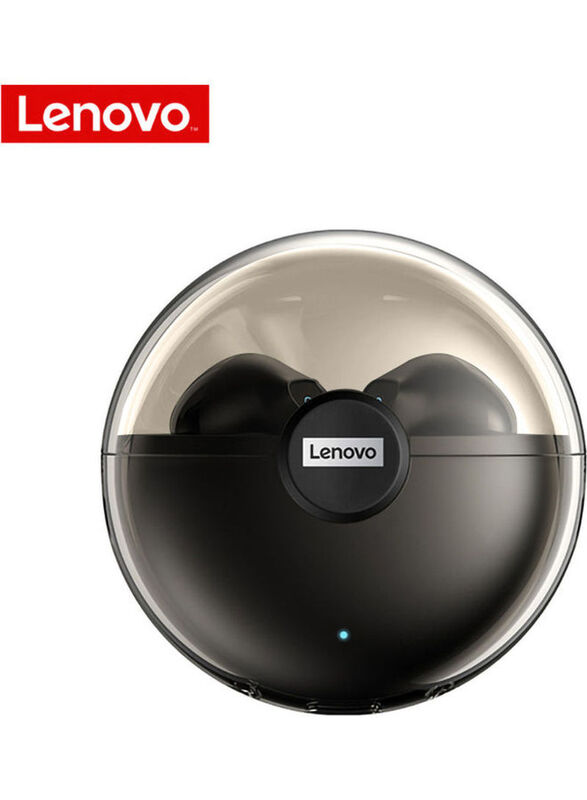 Lenovo Wireless Over-Ear Headphones with Diaphragm, Black