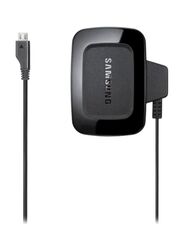 Samsung Micro USB Travel Charger, ETA0U10UBECSTD, Black