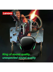 Lenovo XT92 TWS Wireless/Bluetooth In-Ear Gaming Earbuds with Mic, Black