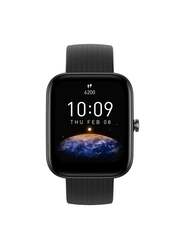 Amazfit Bip 3 Smart Watch with 1.69-inch Large Color Display, Black