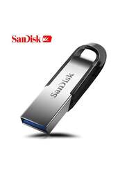 Sandisk 128GB Ultra Flair USB 3.0 Flash Drive 150MB/s Read, Black/Silver