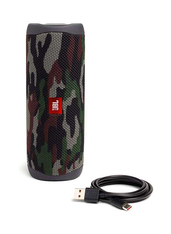 JBL Flip 5 Waterproof Portable Bluetooth Speaker, Squad