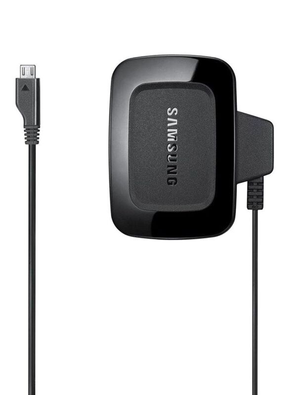 Samsung Micro USB Mains Charger, 2724312107889, Black