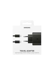 Samsung 45W Travel Adapter with USB Type-C to USB Type-C Cable, EP-TA845XBEGWW, Black