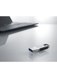 Sandisk 64GB Ultra Flair USB 3.0 Flash Drive 150MB/s Read, Black/Silver