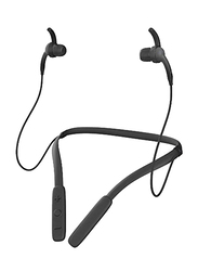 iFrogz Wireless In-Ear Neckband Headphones with Mic, Grey/Black