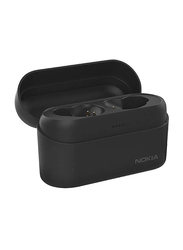 Nokia BH-605 Power Wireless/Bluetooth In-Ear Earbuds with Mic & Charging Case, Black