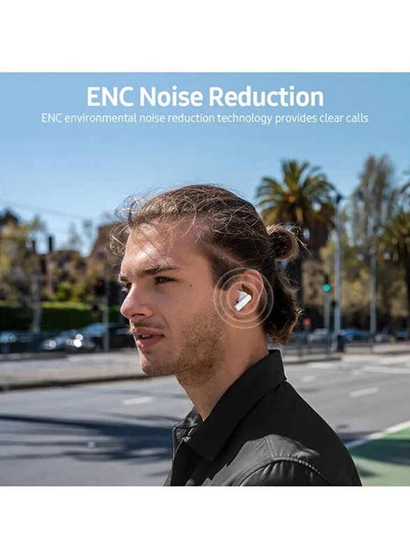 Nokia E3102 Wireless/Bluetooth In-Ear Noise Cancelling Sports Earbuds with Mic, Black