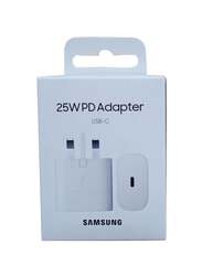 Samsung 25W USB Type-C PD Adapter, EP-TA800N, White