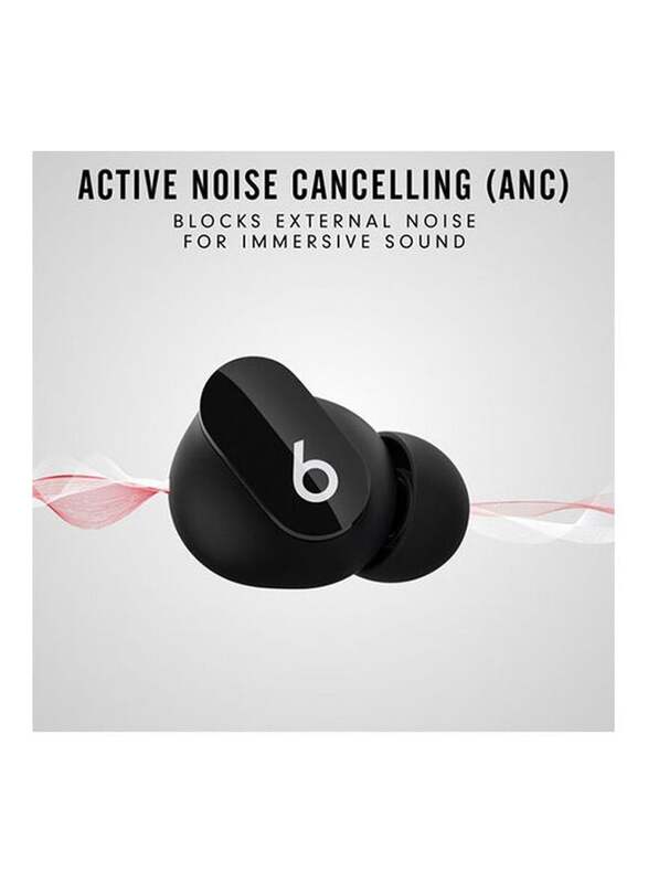 Beats Dr. Dre Studio True Wireless In-Ear Noise Cancelling Headphones, Black