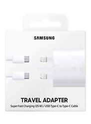 Samsung 25W USB Type-C PD Adapter, EP-TA800N, White