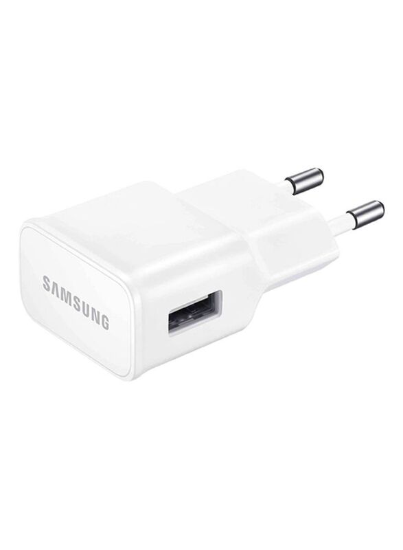 Samsung Fast Charging Travel Adapter With USB Type-A to Micro USB Cable, CHX2724598921278, White