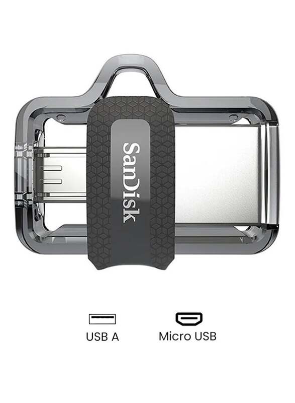 Sandisk 32GB Ultra Dual Drive M3.0, Black/Silver