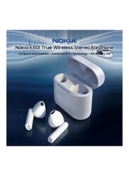 Nokia E3101 True Wireless/Bluetooth In-Ear Stereo Earphones, White