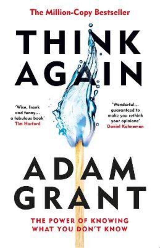 

Think Again: The Power of Knowing What You Don't Know, Paperback Book, By: Adam Grant