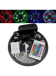 Beauenty Bare Flexible RGB LED Strip Light with Remote Control & Accessories, Black/White