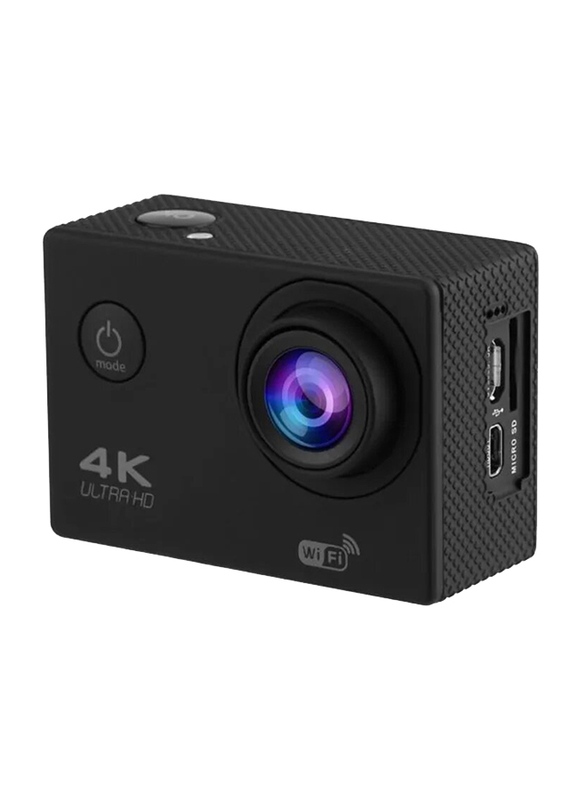 SJ60 4K Ultra Wifi Sports Waterproof Action Camera, 16MP, Black