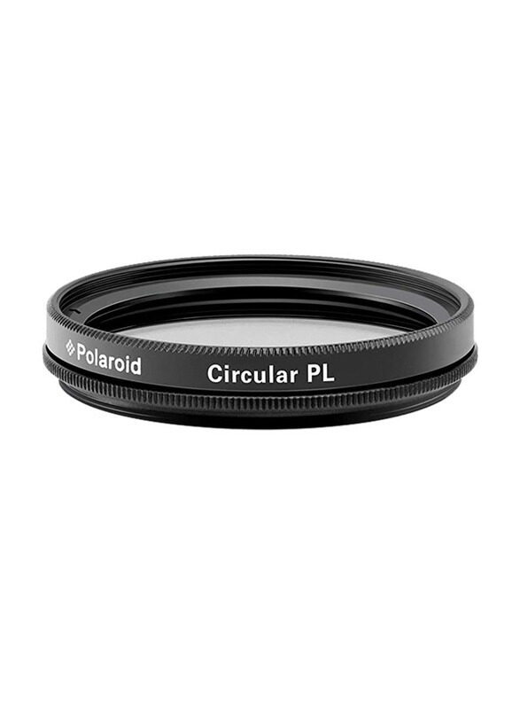 

Polaroid 72mm Multi-Coated Circular Polarizer Lens Filter, PLFILCPL72, Black