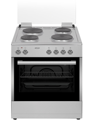 Venus Freestanding Electric Cooker With Oven and Grill, VC 6644 ESD, Silver