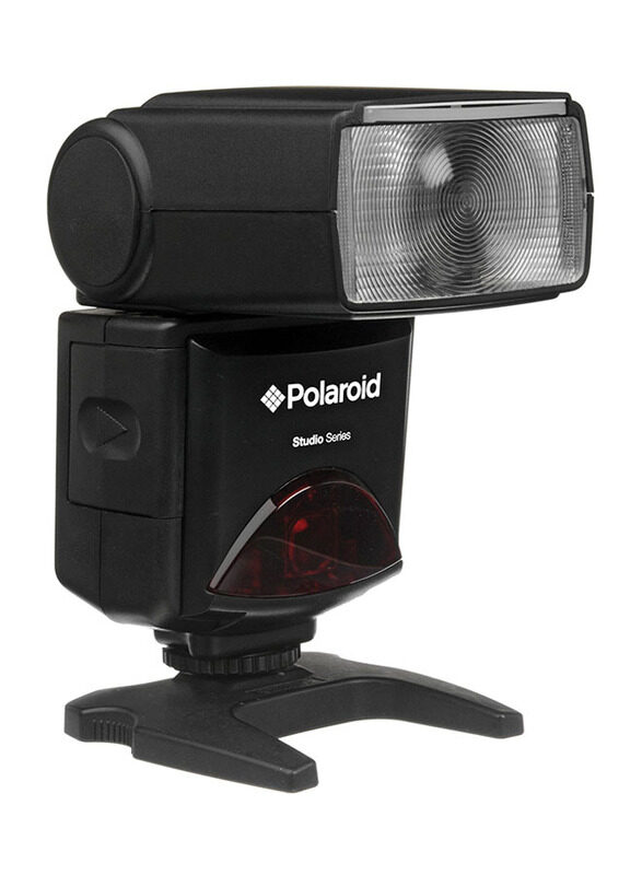 

Polaroid Shoe Mount Flash for Canon Camera, PL144AZ-C, Black