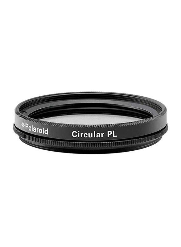 

Polaroid 76mm Multi-Coated Circular Polarizer Lens Filter, PLFILCPL77, Black