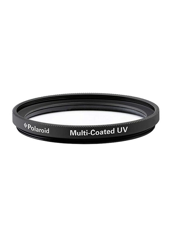 

Polaroid 62mm Multi-Coated UV Protective Lens Filter, PLFILUV62, Black