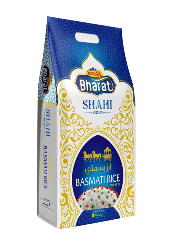 Volga Bharat Shahi Basmati Rice, 3.6 Kg