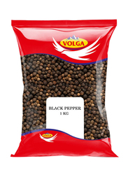 Volga Black Pepper Whole, 1 Kg